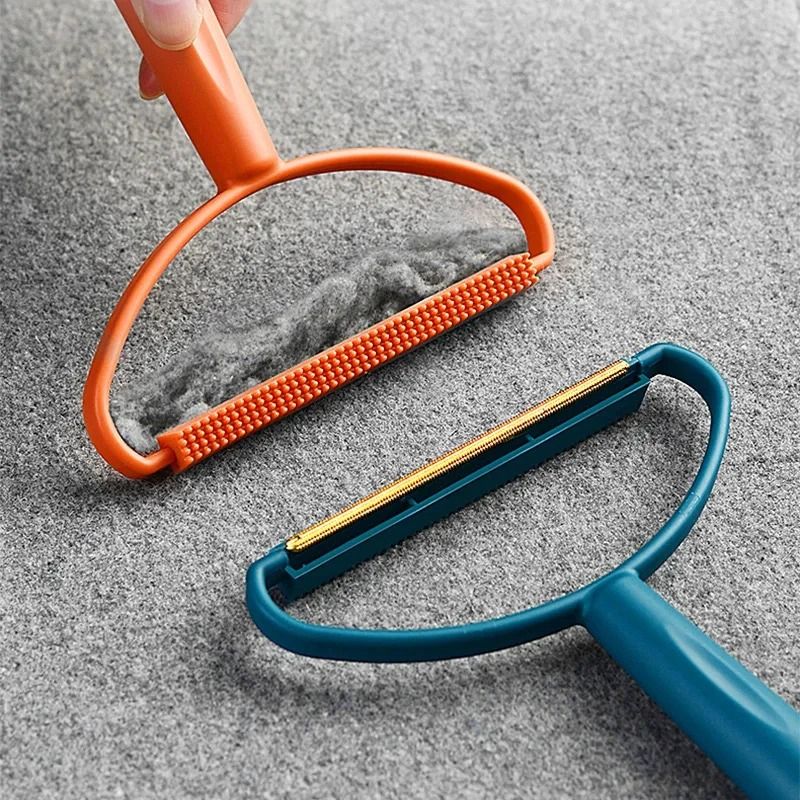 Portable Lint Roller And Fabric Shaver For Clothes And Upholstery