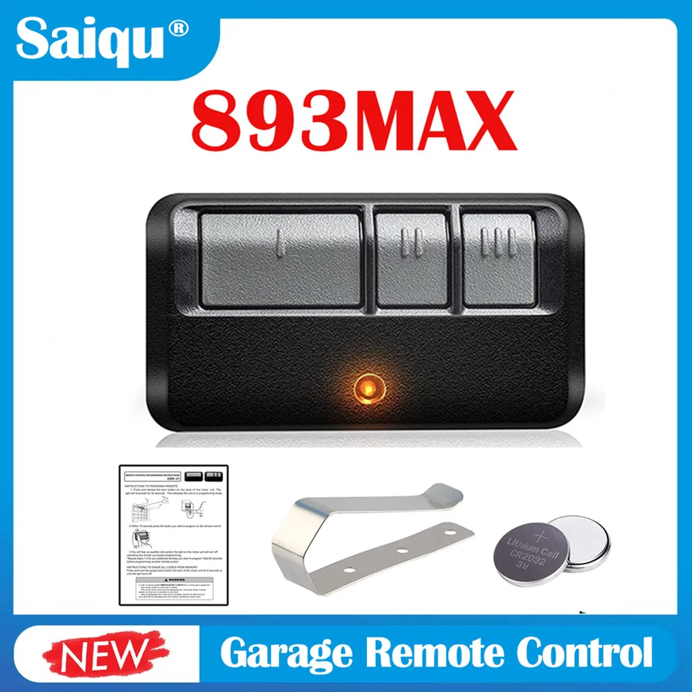 Garage Door Opener Remote 2 Pack for Secure Easy Access and Daily Convenience