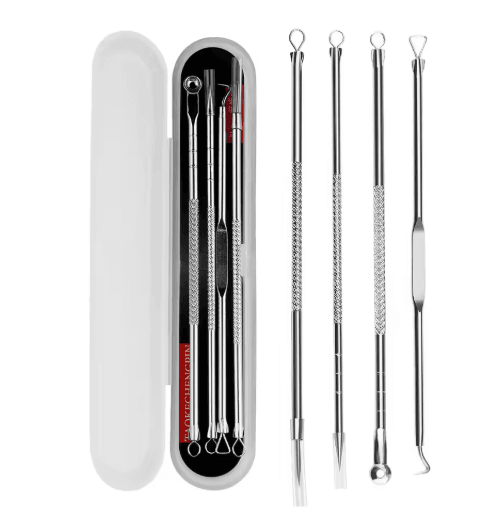ClearPoint Ultra Fine Blackhead and Pimple Remover Tweezers Set