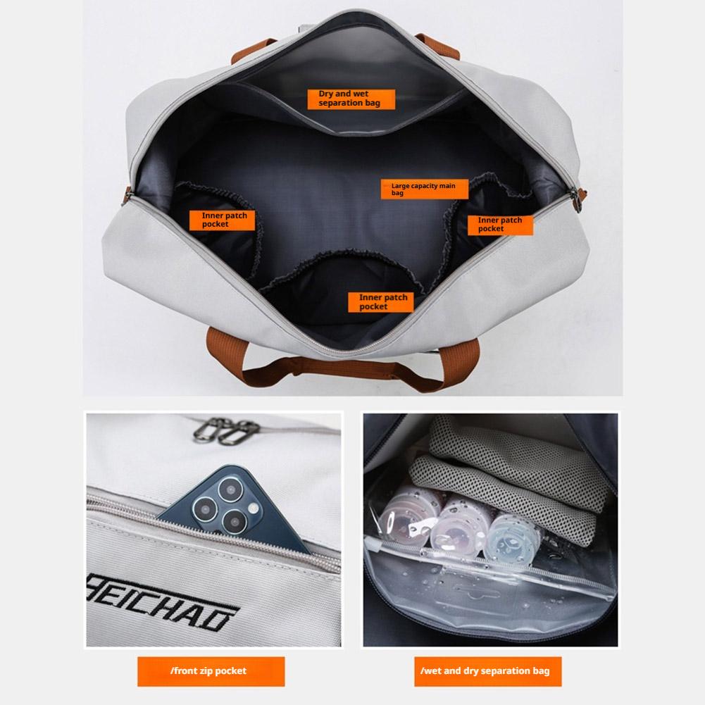 Travel Gym Bag, Large Backpack, Waterproof Shoulder Crossbody Bag, Luggage Outdoor Travel Bag, Portable Schoolbags