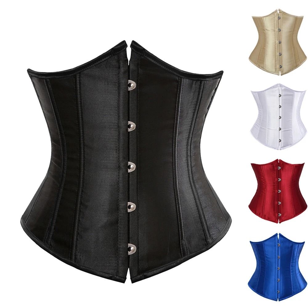 Underbust Waist Slimming Corset Body Shaper for Women