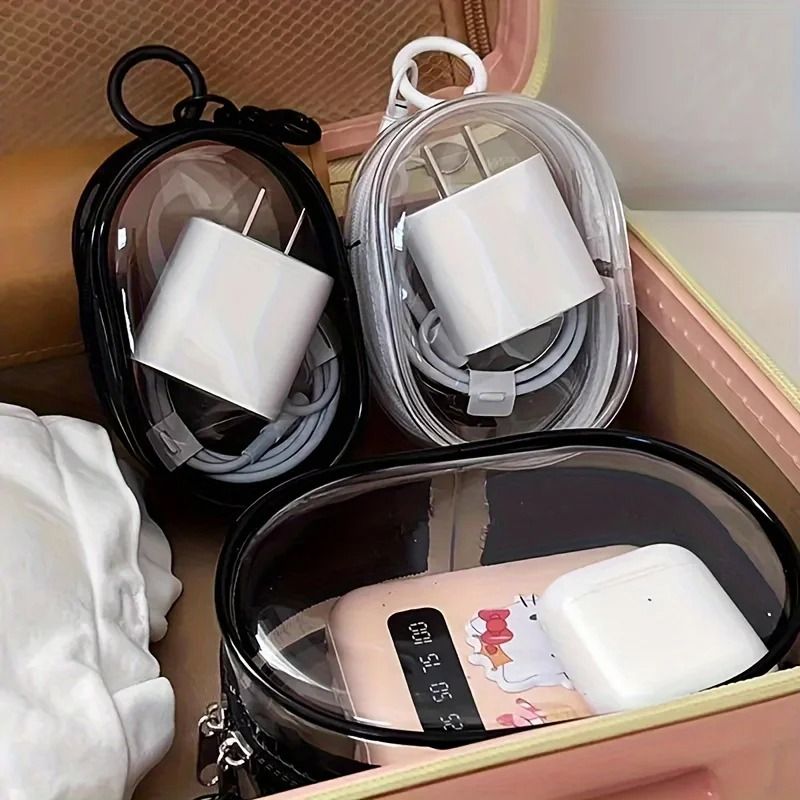 Clear Travel Zipper Storage Bag