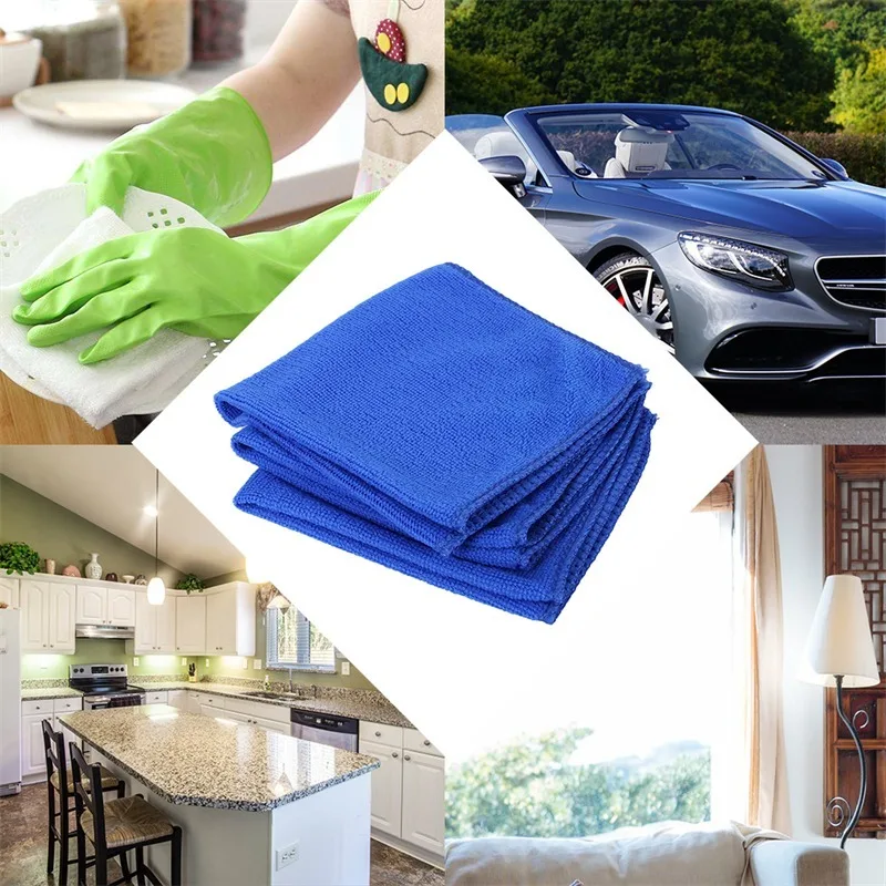 Microfiber Towels for Car Wash, Drying Cloth Towel, Household Cleaning Cloths, Auto Detailing Polishing Cloths for Home