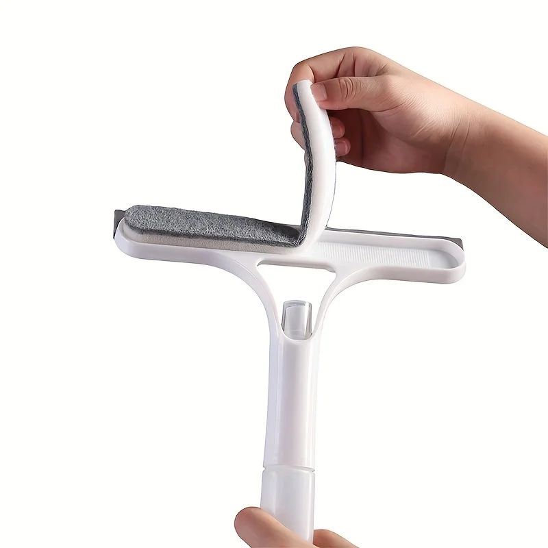 3-in-1 Glass Cleaning Squeegee – Multi-Surface Shower & Window Water Wiper