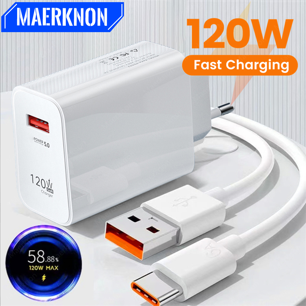 Fast Charging GaN USB Charger Quick Charge Type C Phone Adapter