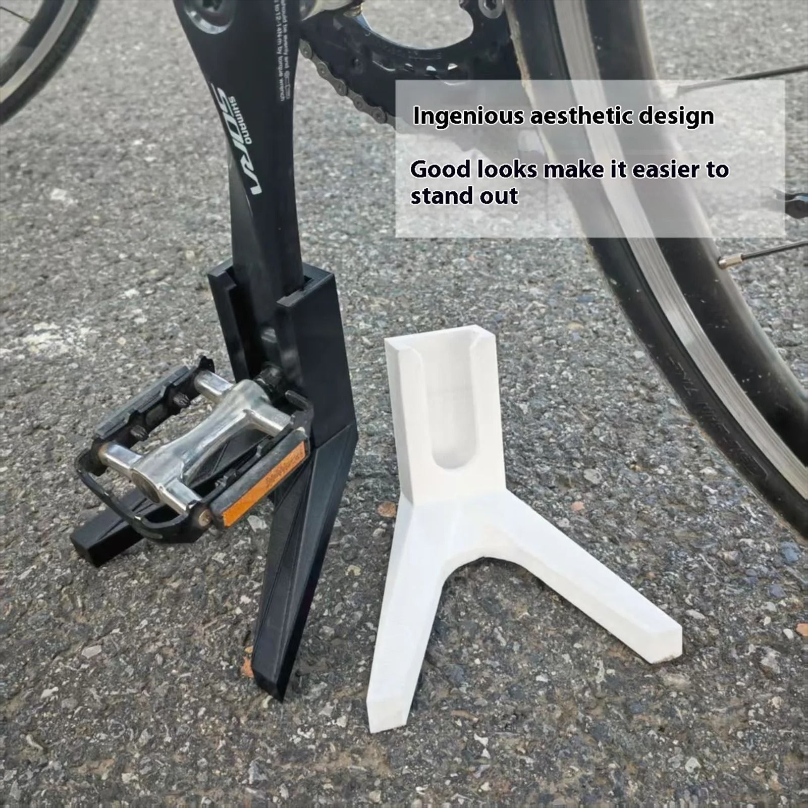 MTB Bicycle Pedal Support Stand and High-Performance Universal Bike Display Kickstand