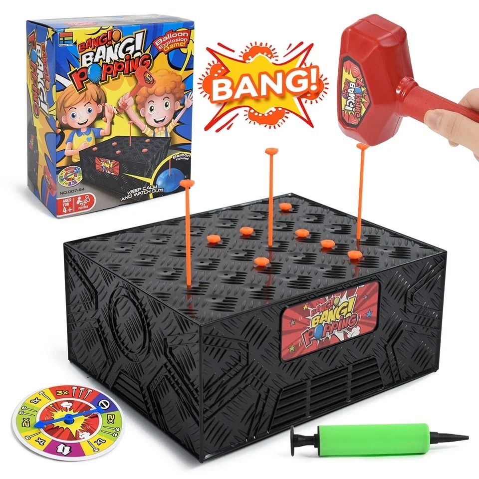 Multiplayer Balloon Explosion Game Fun Family Tabletop Party Toy