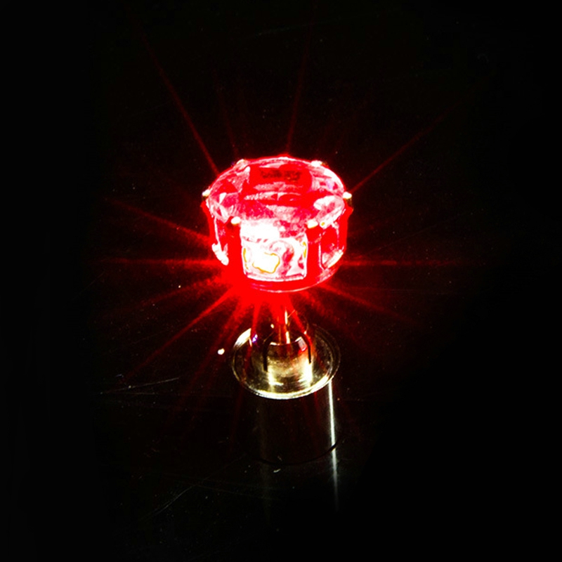 1 Pc Fashion Led Earring Glowing Crystal Stainless Ear Drop Light Up Ear Stud Party Luminous Neon Men Women Couple Jewelry Gift