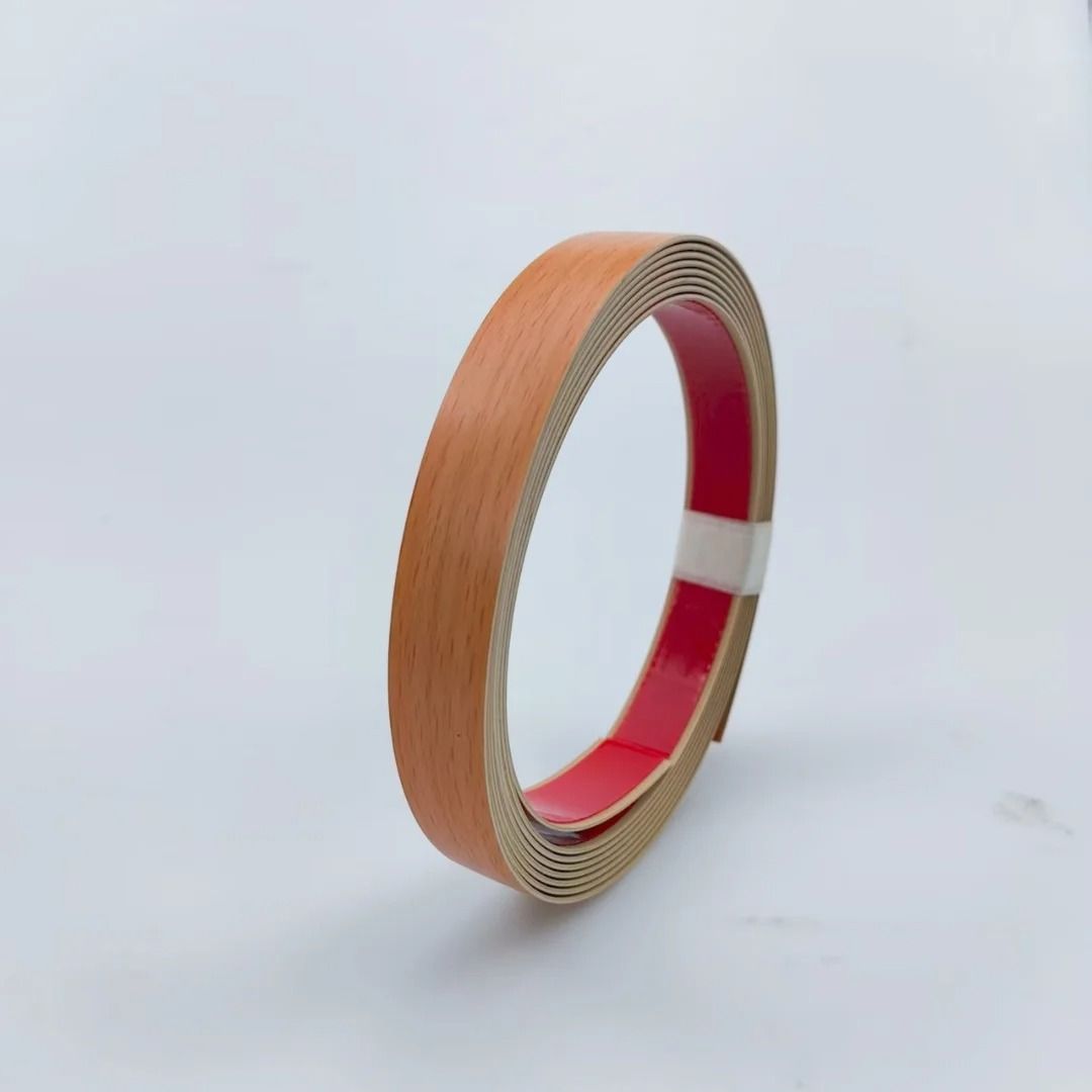 PVC Furniture Edging Banding Strip Adhesive Wood Veneer Tape