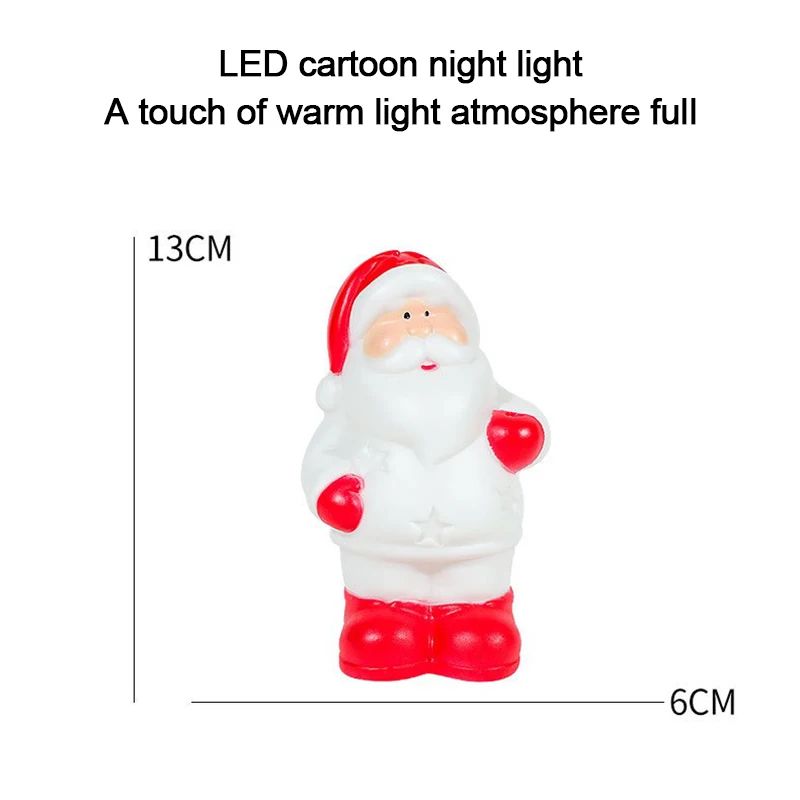 Cute Christmas LED Night Light Lamp