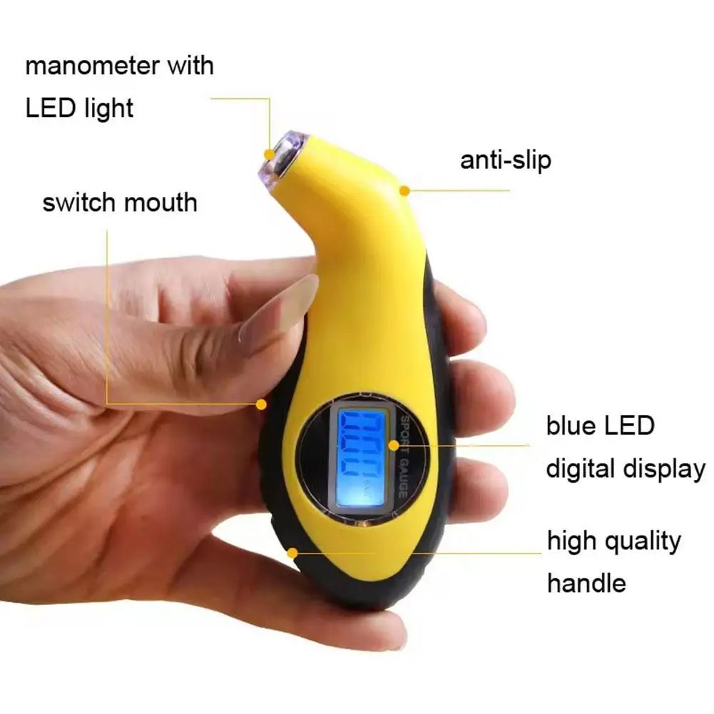 Digital Tire Pressure Gauge Meter