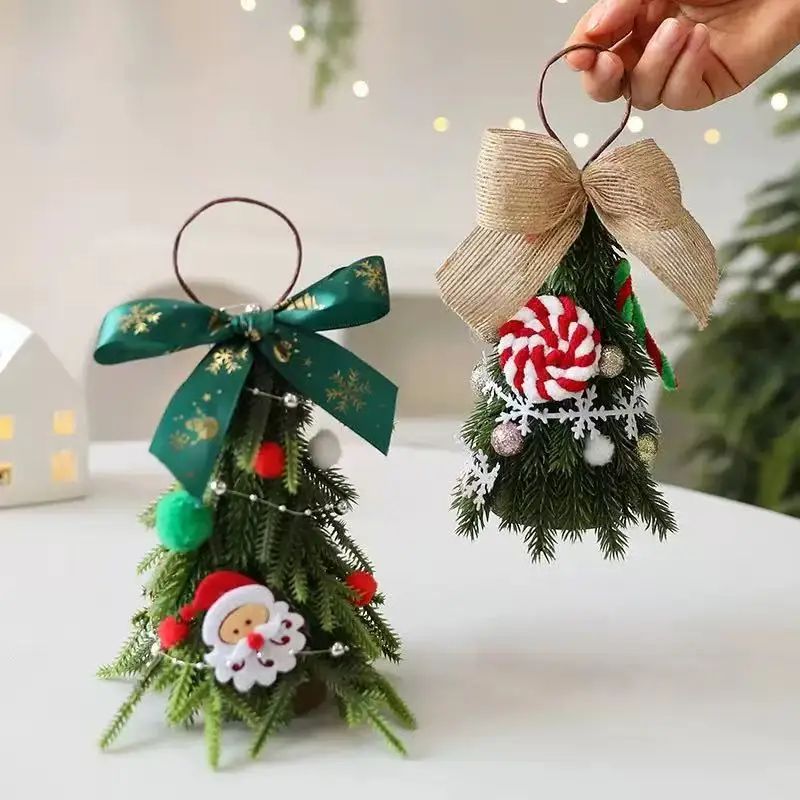 Mini Christmas Tree Desktop Decoration for Home and Office