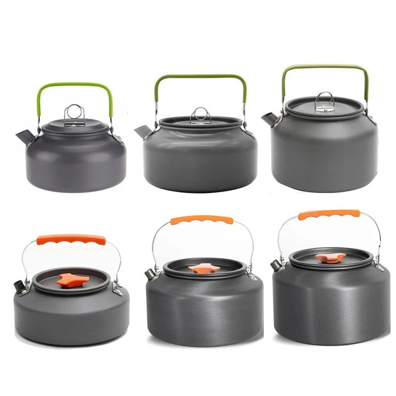 Aluminum Alloy Portable Outdoor Camping Kettle