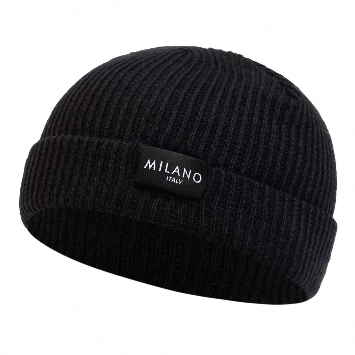 Winter Warm Hat, Unisex Letter Beanie, Hip Hop Cap, Beanie Hat Caps for Men Women