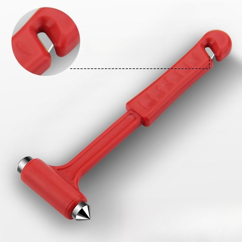 Compact Car Safety Hammer Multi Functional Vehicle Escape Tool with Window Breaker