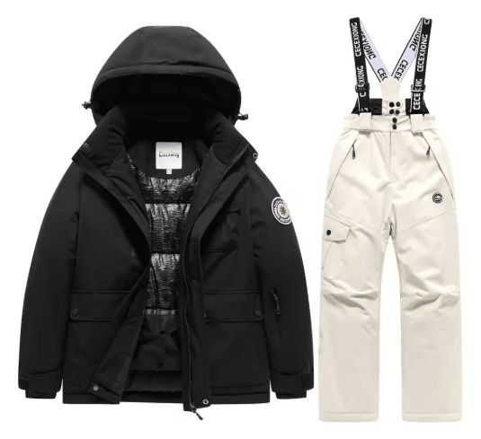 Kids Winter Ski Set, Waterproof, Warm Snow