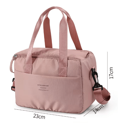 Insulated lunch box bag, student hand-held lunch box bag, high-value office lunch bag, aluminum foil waterproof lunch ba