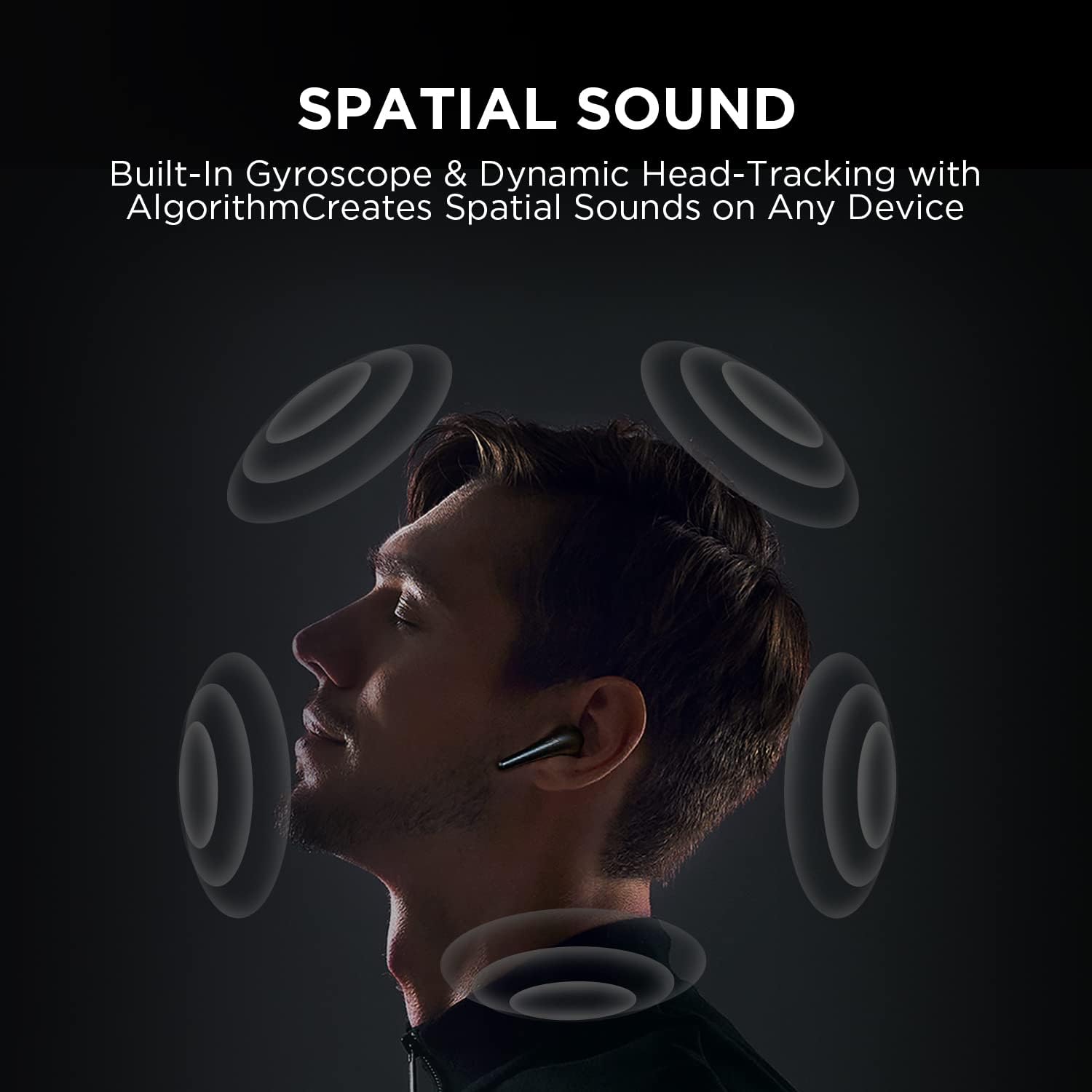 Noise Cancelling Bluetooth Earbuds with Clear Calls Wireless Charging and Extended Playtime