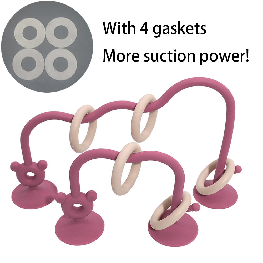 Bead Wrapped Baby Early Education Puzzle Game Toys, Silicone Children's Silicone Tabletop Toys
