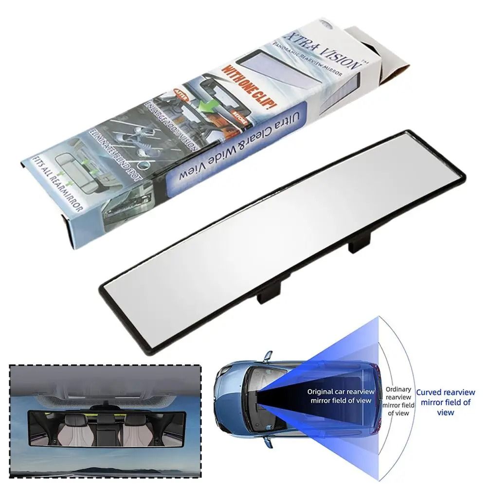Wide Angle Car Baby Rearview Mirror Anti Glare Safety Monitor