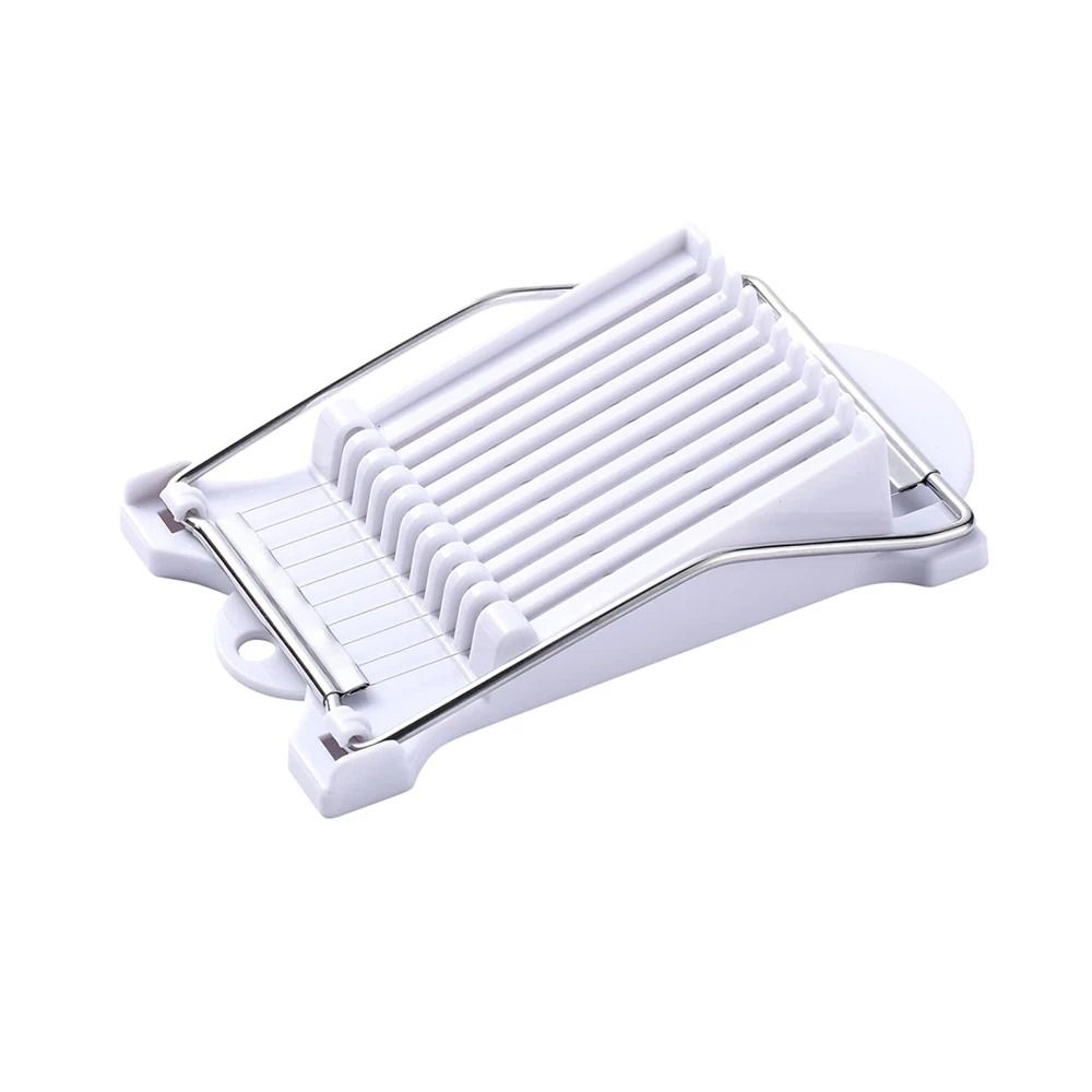 Stainless Steel Multi-Function Luncheon Meat and Egg Slicer with Precision Wire System