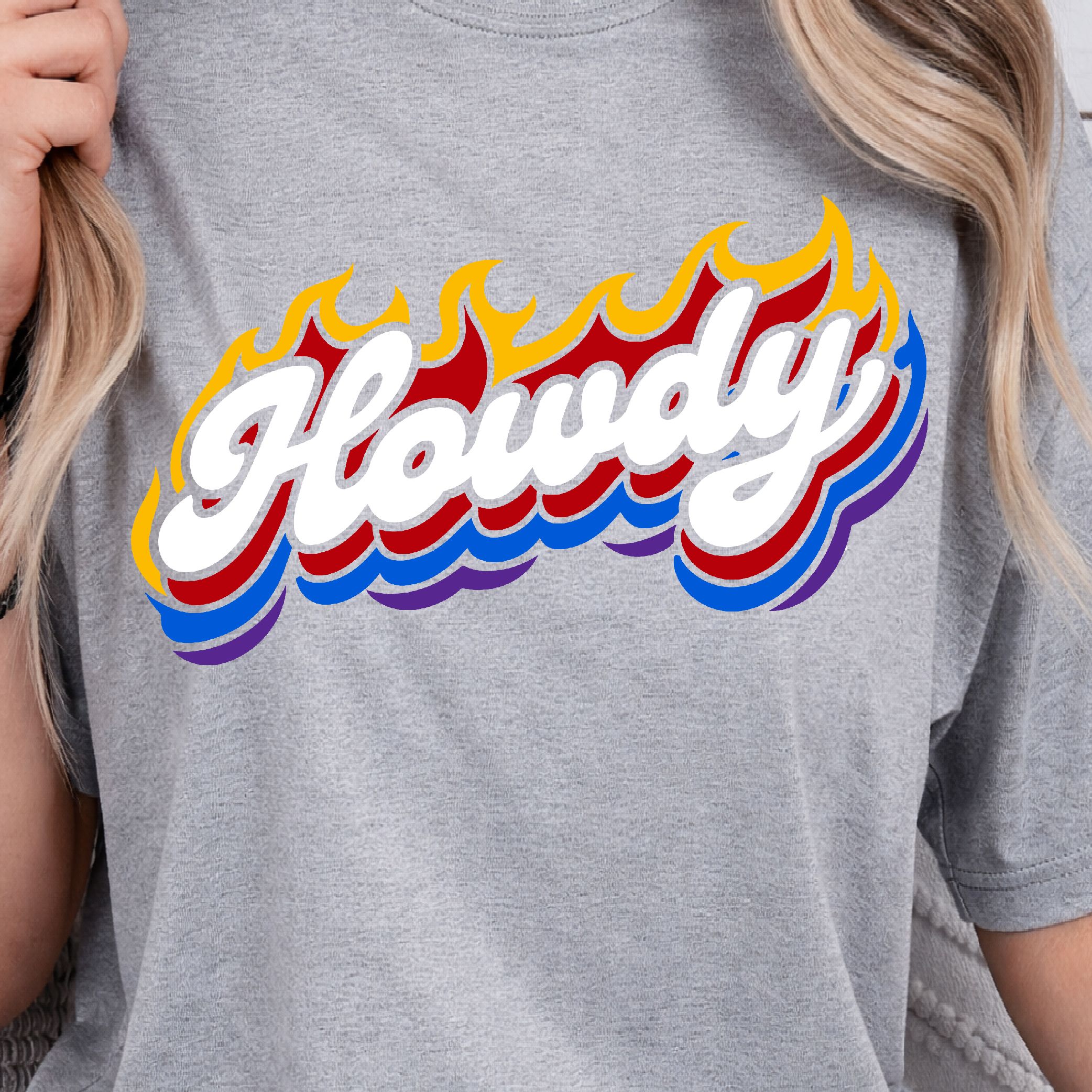 Howdy T-Shirt, Western Style Shirt, Casual Cowboy Tee