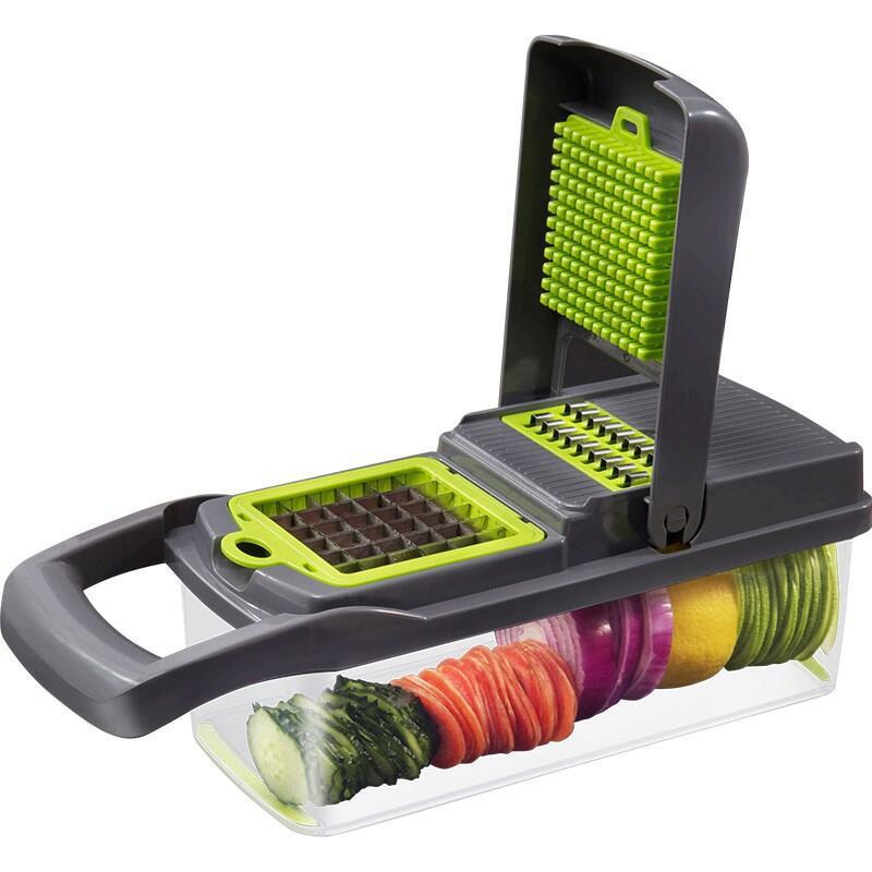 Multifunctional Vegetable Chopper Set Kitchen Efficiency Essential Kit for Meal Prep & Healthy Side Dishes