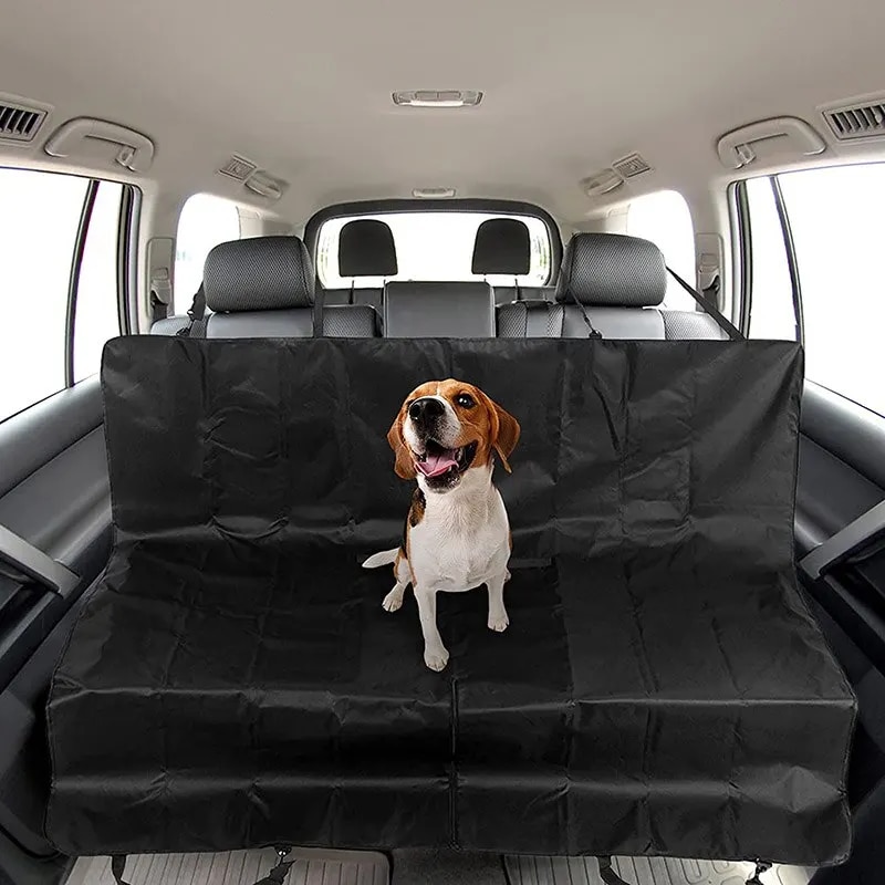 Foldable Heavy Duty Waterproof Pet Dog Car Seat Cover: Protect, Scratchproof, Nonslip