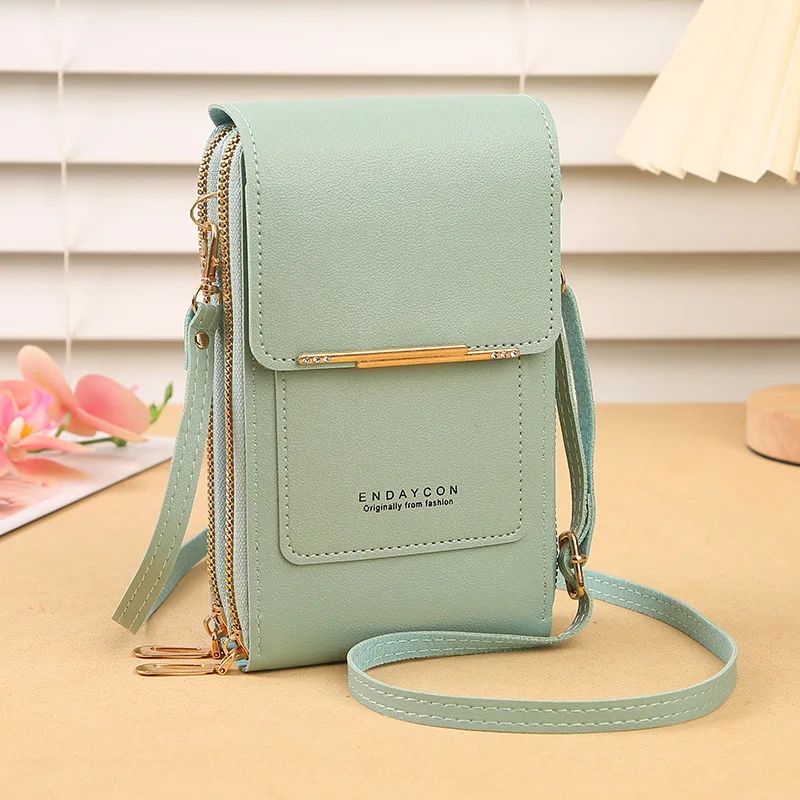 Touch Screen Phone Crossbody Bag Womens Card Holder Shoulder Bag