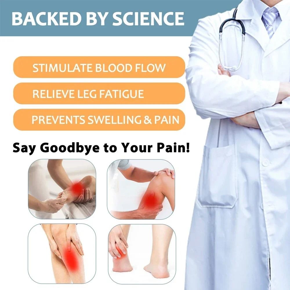 Gradient Pressure Knee High Compression Stockings (Pair)