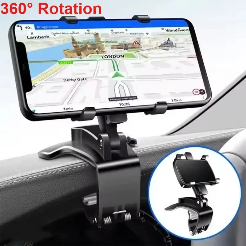 Universal Car Dashboard Phone Holder for Hands Free Navigation