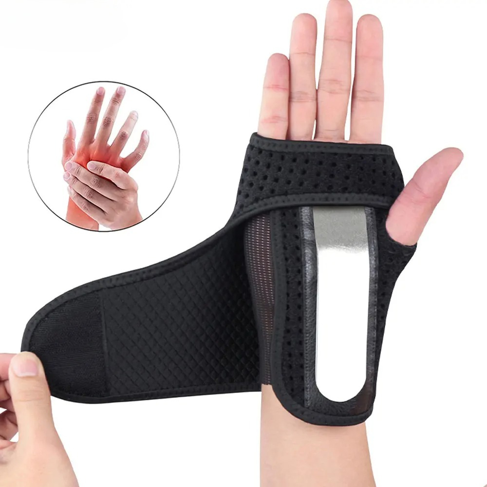 Adjustable Wrist Splint for Carpal Tunnel Relief, Night Support Hand Brace