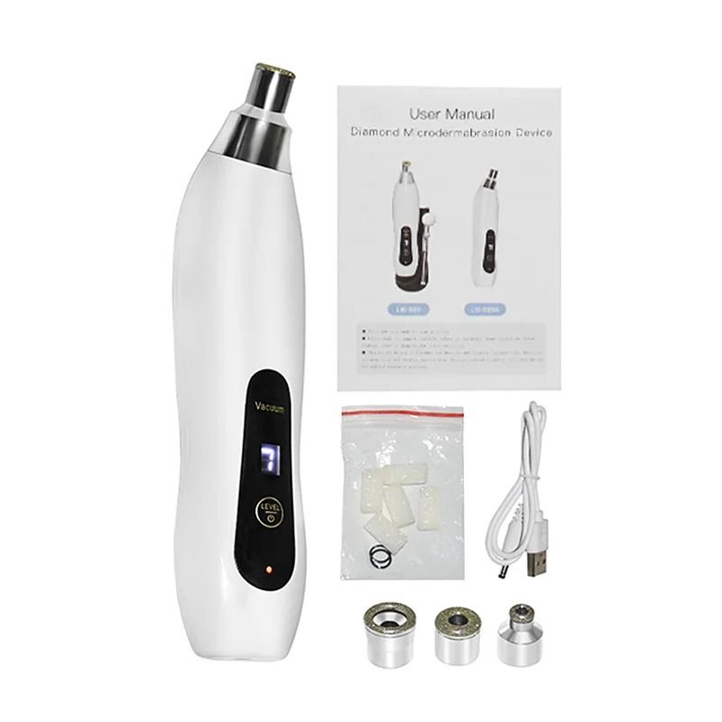 Upgraded Diamond Microdermabrasion Machine Professional Blackhead Removal and Facial Skin Care Device