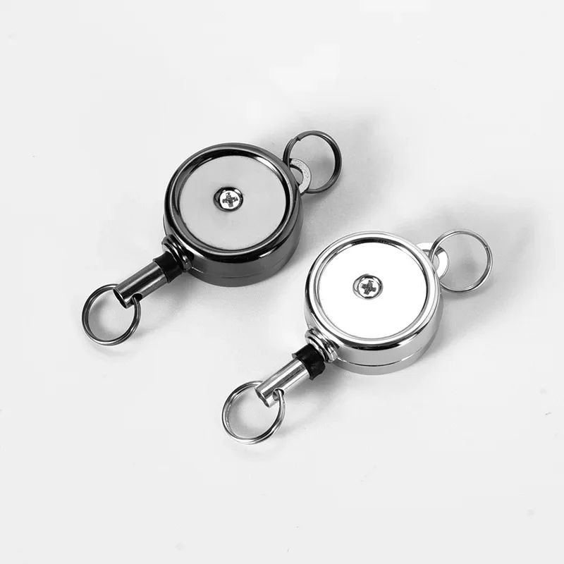 Retractable Key Chain ID Holder