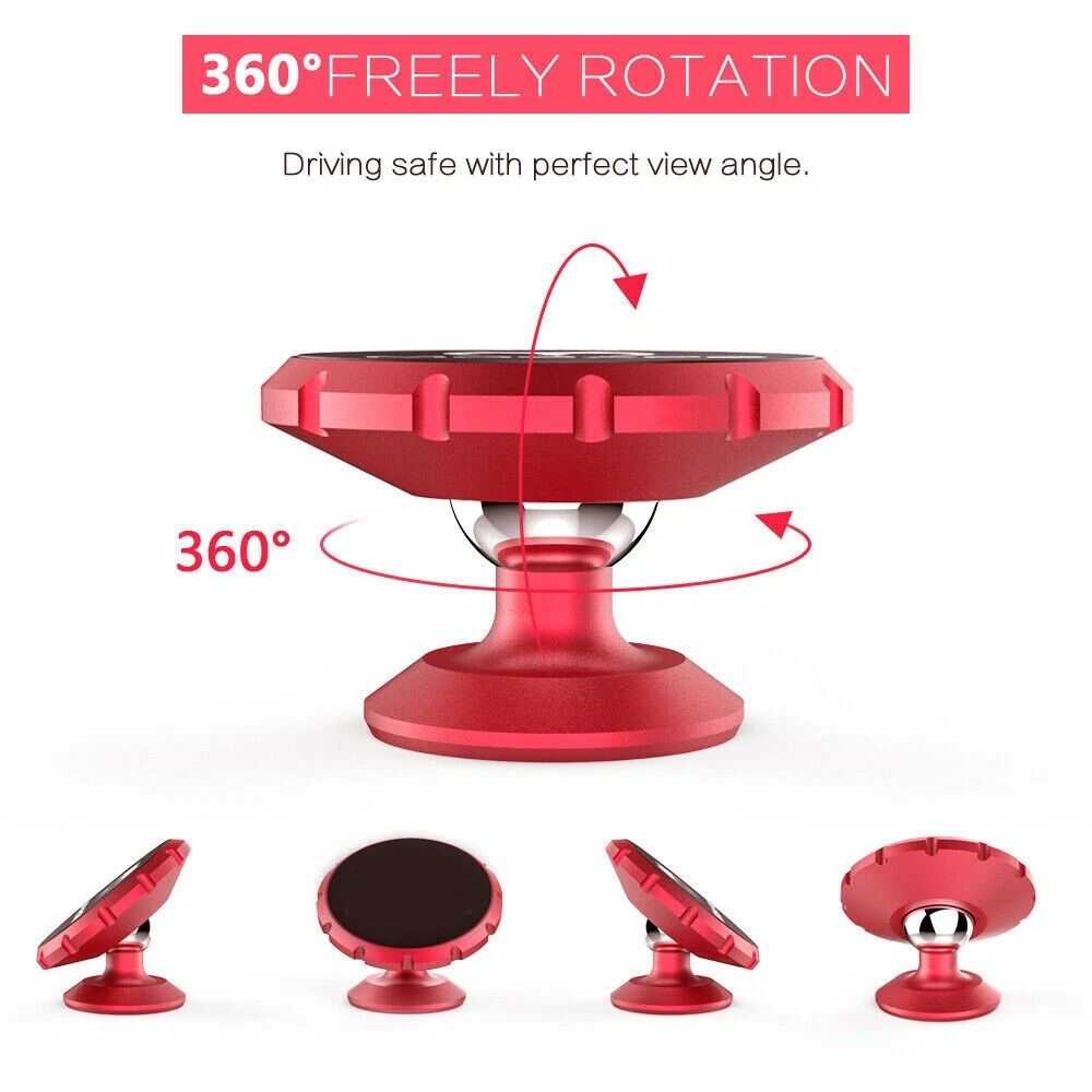 Magnetic Car Cell Phone Holder, Dashboard Stand for iPhone GPS, Universal Car Mount