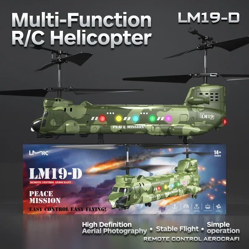 RC Helicopter with Camera and LED Lights