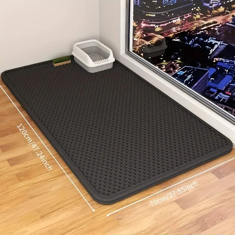 Extra Large Dual Layer Cat Litter Mat