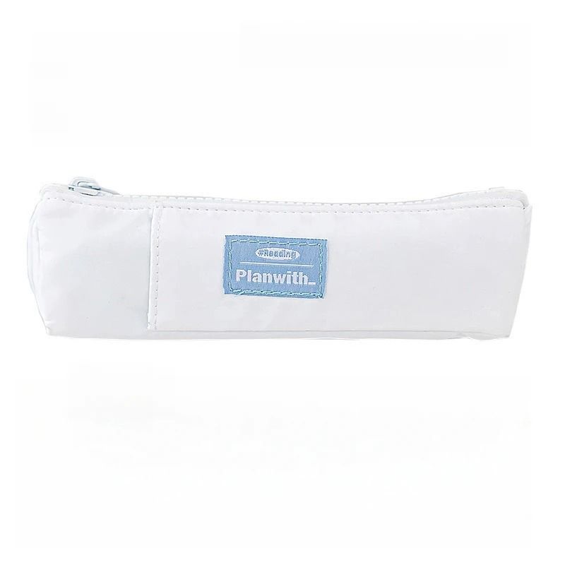 Slim Canvas Pencil Holder and Precision Notebook Interface with Adjustable Elastic Band