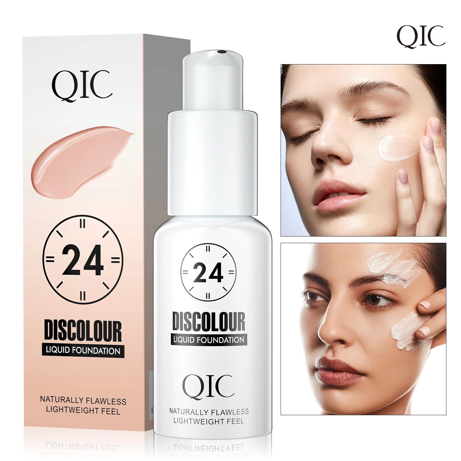 MagicMatch Color-Changing Foundation - Adaptive color changing foundation with hydrating makeup base and Soft Matte Long