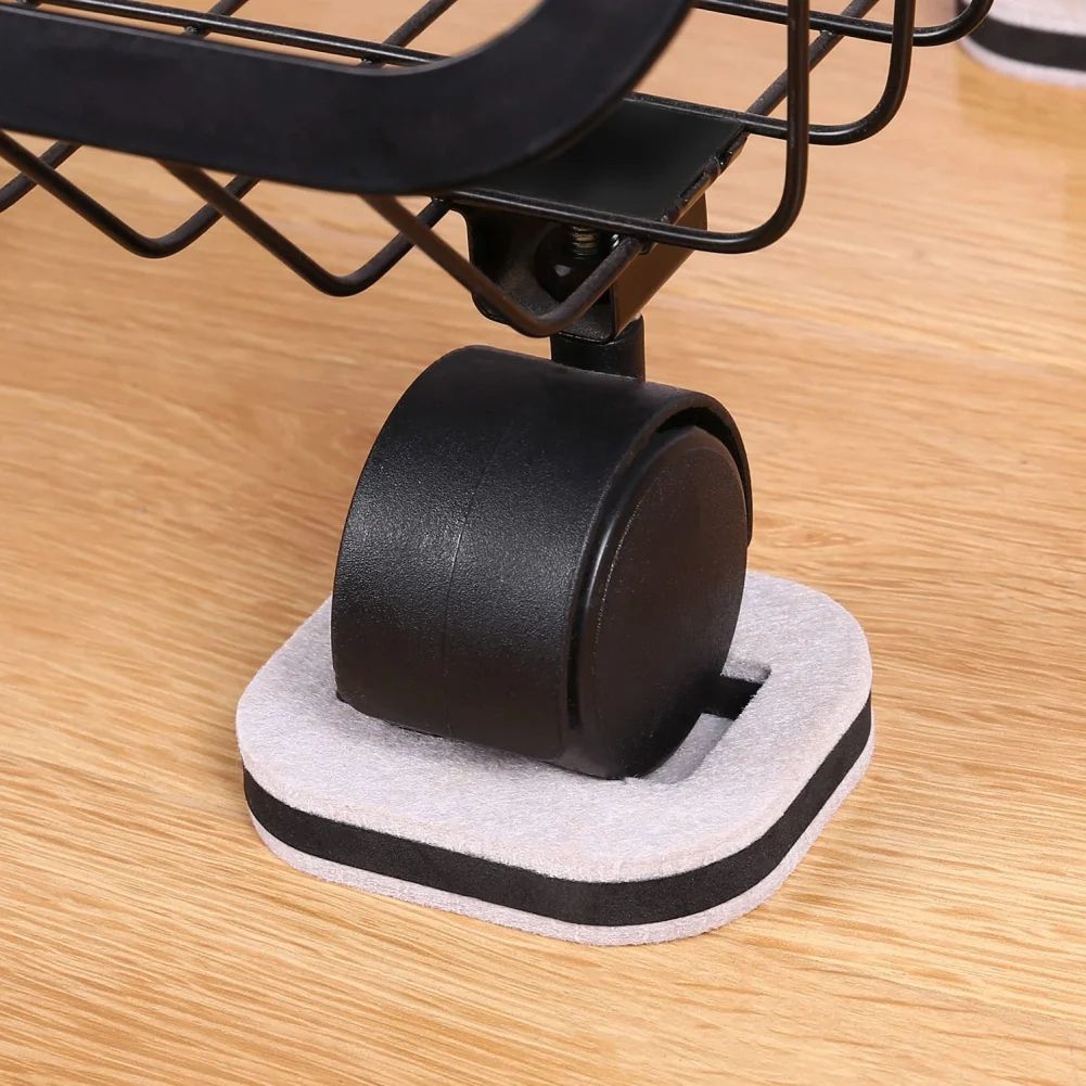 Chair Wheel Stopper Caster Cups Floor Protector Anti Slip Pads
