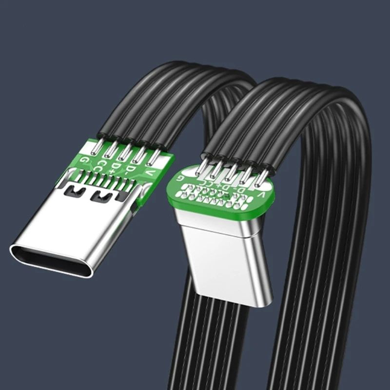 Thin Flexible USB C Charging Cable