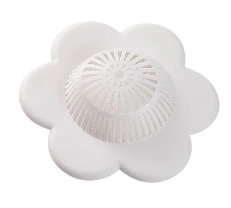 Silicone Hair Catcher Drain Cover – Suction Cup Shower & Bathtub Hair Blocker