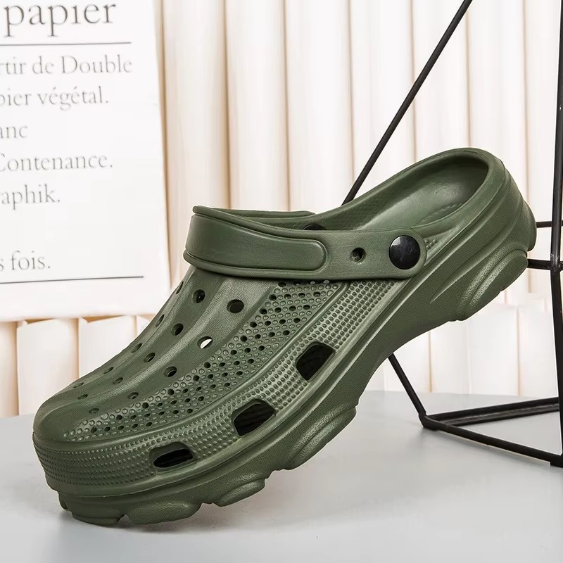 Gacimy Men Clogs Slippers, Summer Garden Shoes, Unisex Comfort House Sandals, Antiskid Sole
