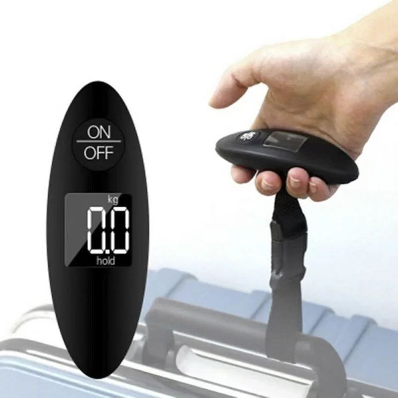 Digital Luggage Scale 40kg – Portable Hanging Travel Scale with LCD Display