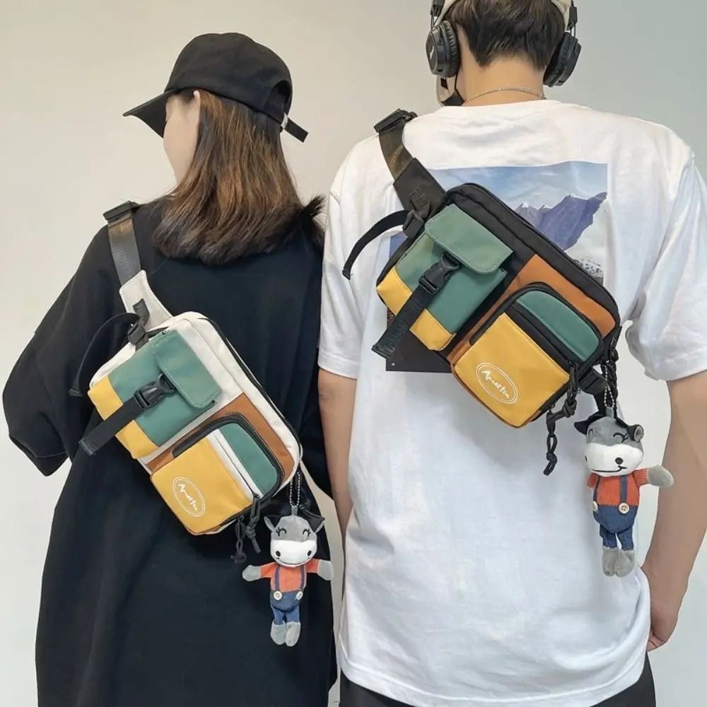 Multifunctional Outdoor Nylon Chest Sling Bag