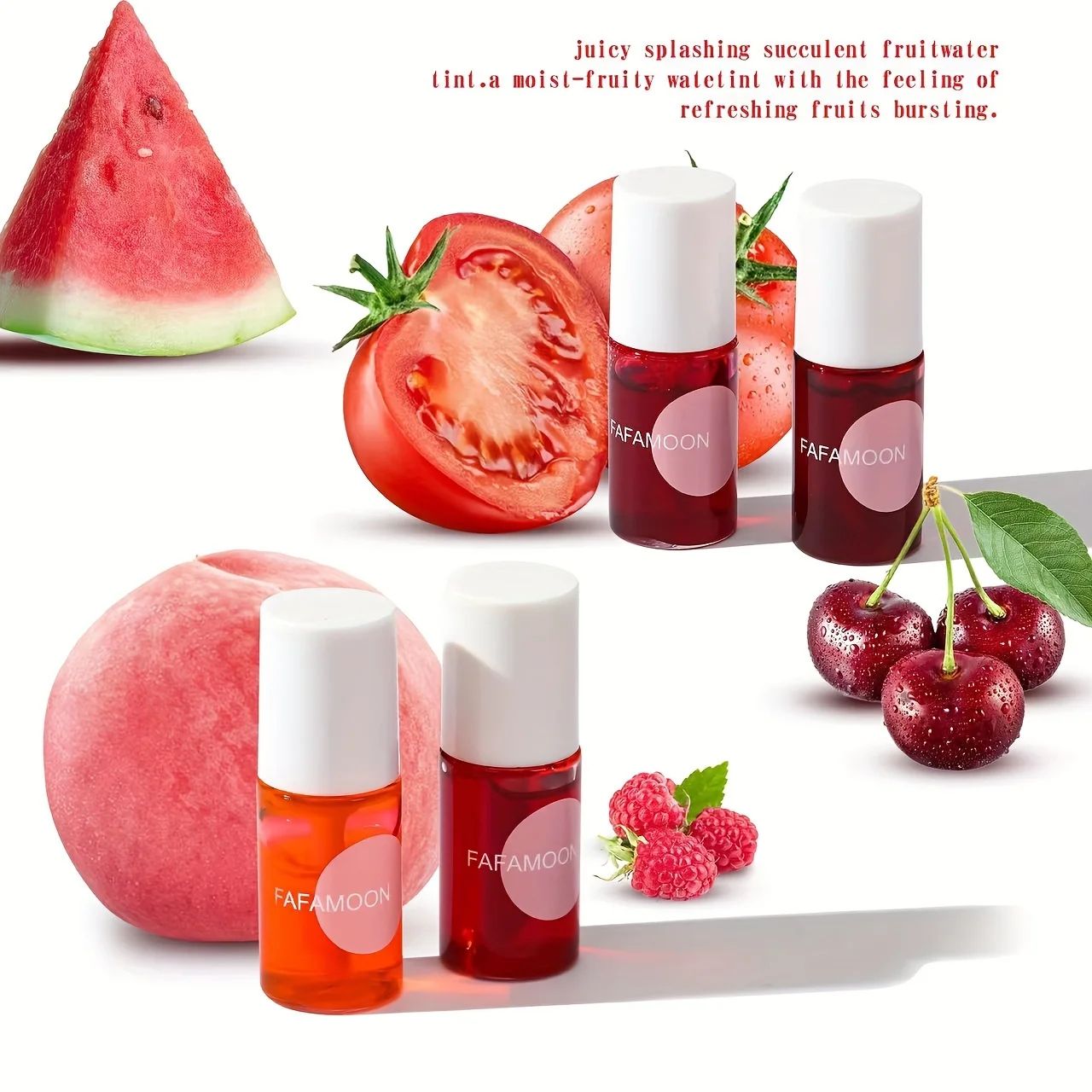 Fruity Lip Tint Water Gloss Long Lasting Hydrating Lip Tint
