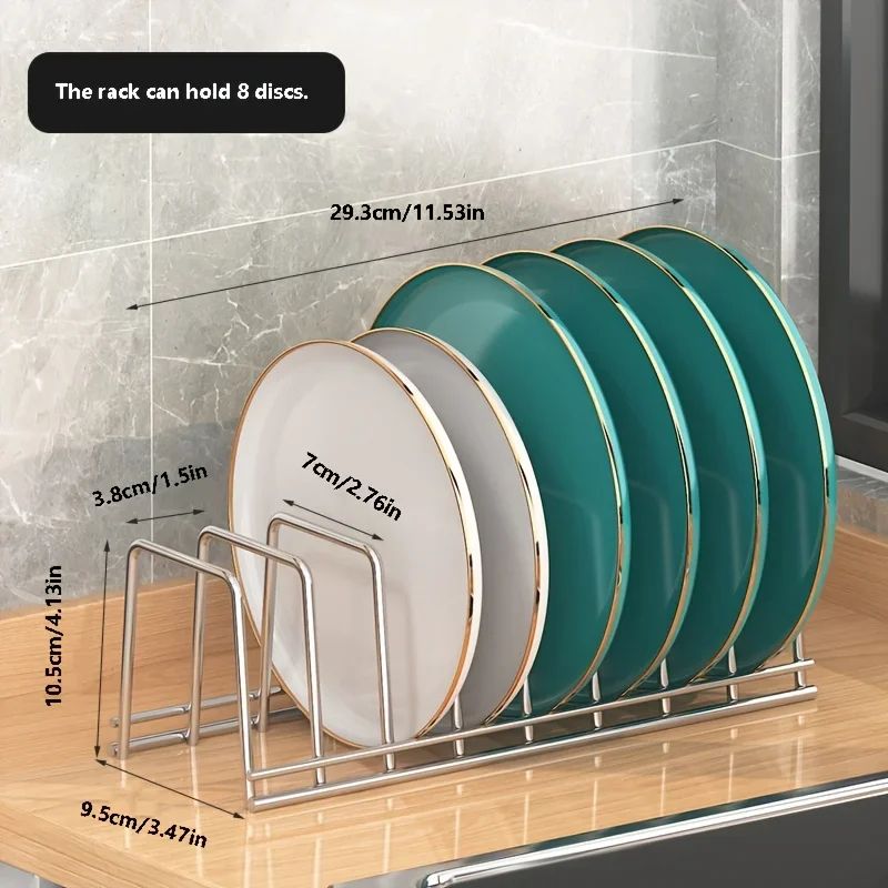 Expandable Small Dish Drying Rack with Drip Tray