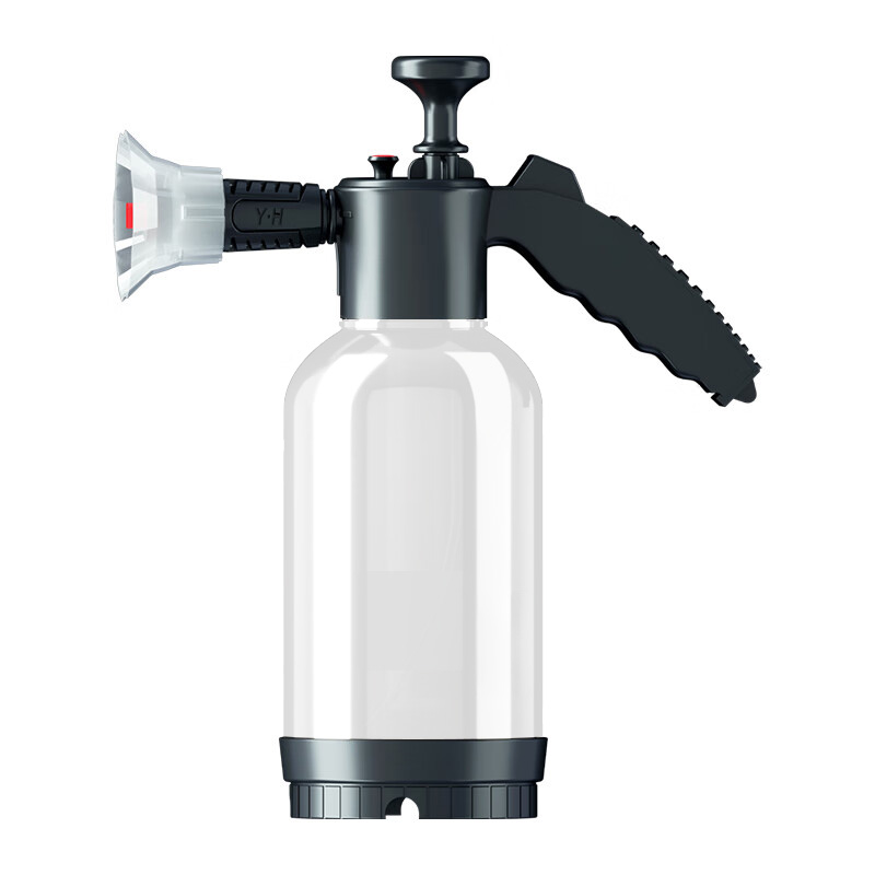 Handheld Foam Sprayer High Pressure Pump Transparent Car Wash Cleaning Tool