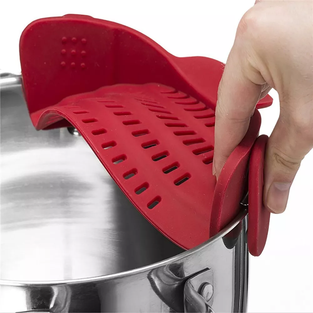 Smart Kitchen Silicone Bowl & Pot Strainer