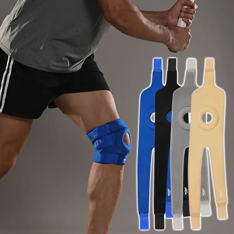 Sports Kneepad Guard, Adjustable Breathable Knee Pad, Joint Support, Micro-Elastic Patella Protector
